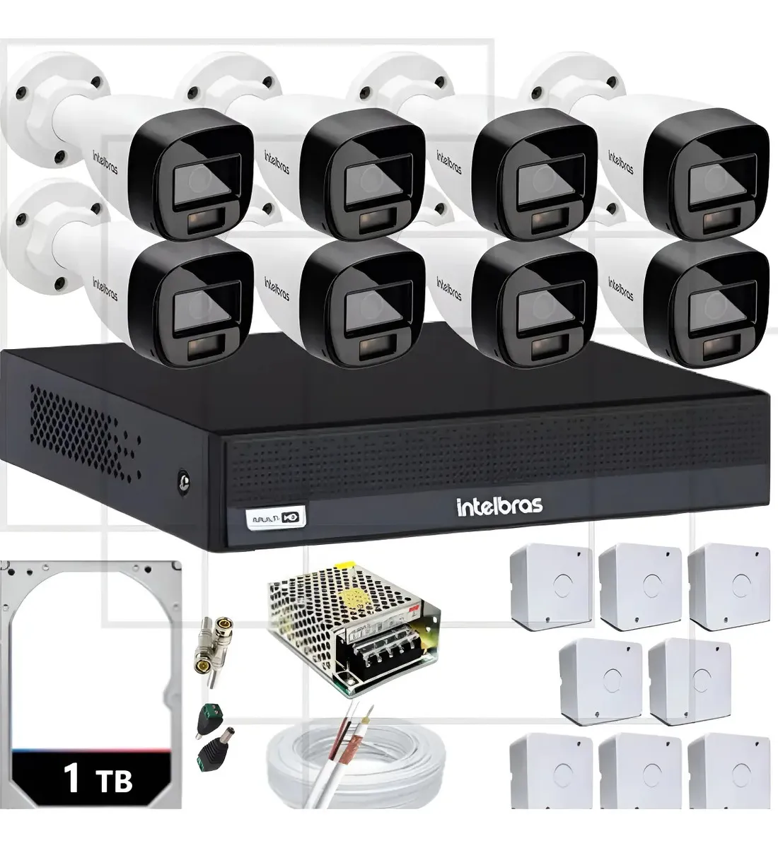 Kit CFTV Completo